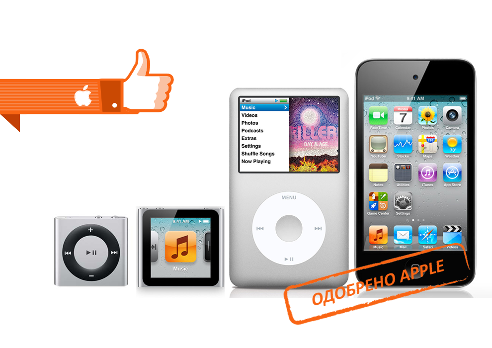 Ремонт Apple iPod в Люберцах